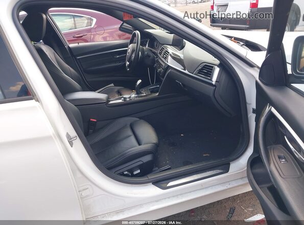 WBA8E3G5XGNT78702 2016 BMW 3 SERIES Белый Вид салона спереди