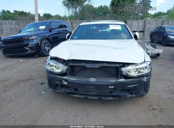 WBA8E3G5XGNT78702 2016 BMW 3 SERIES Белый Вид задней части салона
