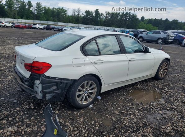WBA8E5G55JNV02975 2018 BMW 3 SERIES White Задня права чверть