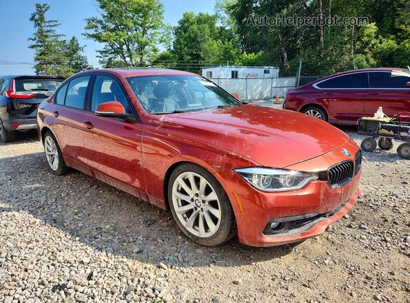 WBA8E5G56JNU46271 2018 BMW 3 SERIES Orange Delantero derecho