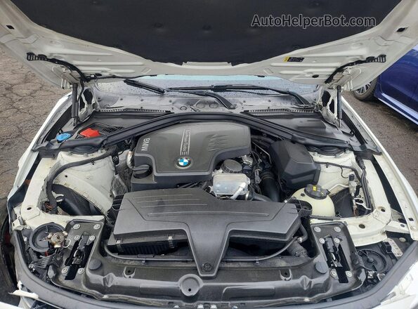 WBA8E5G59HNU41379 2017 BMW 3 SERIES Белый Вид задней части салона