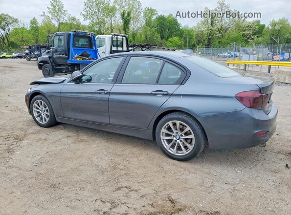 WBA8E5G5XGNT93082 2016 BMW 3 SERIES Gray Trasero izquierdo