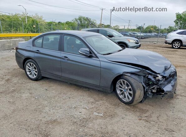 WBA8E5G5XGNT93082 2016 BMW 3 SERIES Gray Delantero derecho