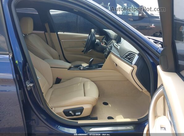 WBA8E9C54GK603433 2016 BMW 3 SERIES Blue Front interior view