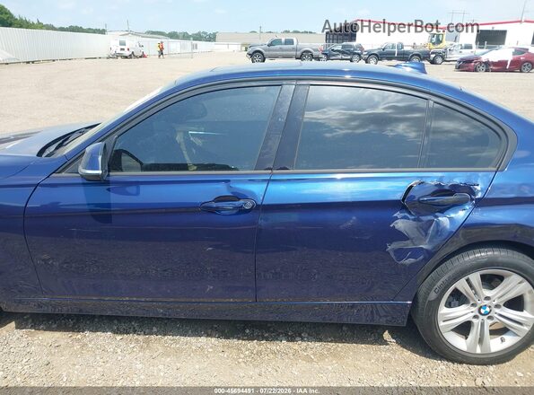WBA8E9C54GK603433 2016 BMW 3 SERIES Blue 360 interior view