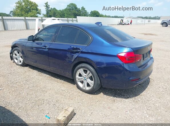 WBA8E9C54GK603433 2016 BMW 3 SERIES Blue Rear left