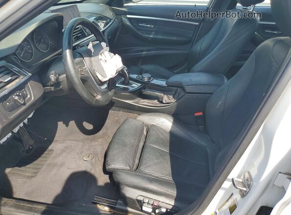 WBA8E9C54GK647111 2016 BMW 3 SERIES White Widok wnętrza z przodu