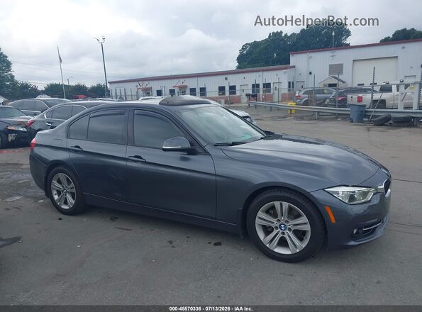 WBA8E9C55GK647277 2016 BMW 3 SERIES Gray Widok wnętrza z tyłu