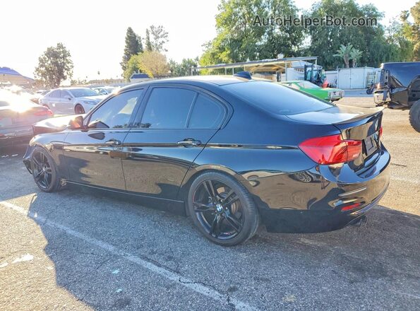 WBA8E9C55GK648154 2016 BMW 3 SERIES Black Tył lewy