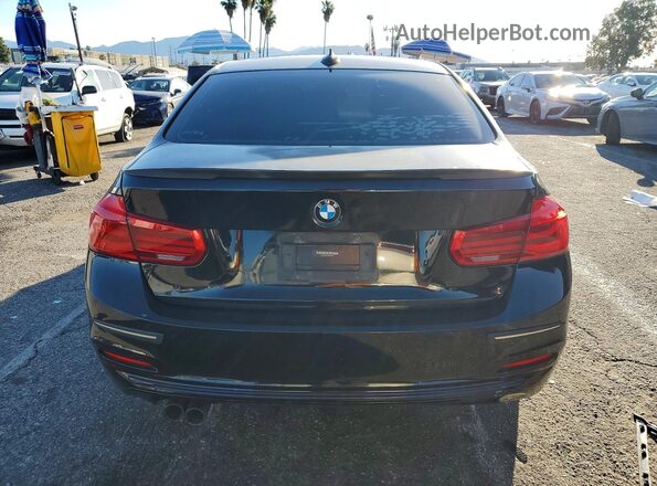 WBA8E9C55GK648154 2016 BMW 3 SERIES Black Widok z tyłu