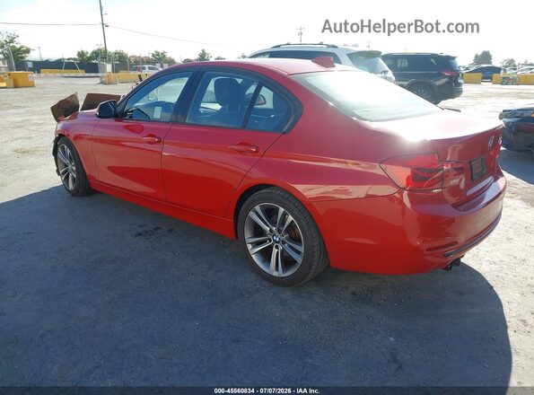 WBA8E9C56GK643741 2016 BMW 3 SERIES Red უკანა მარცხენა
