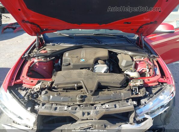 WBA8E9C56GK643741 2016 BMW 3 SERIES Red უკანა ხედი