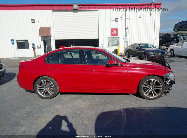 WBA8E9C56GK643741 2016 BMW 3 SERIES Red სალონის 360-გრადუსიანი ხედი