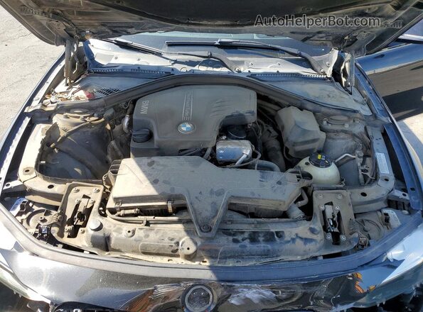 WBA8E9C57GK603880 2016 BMW 3 SERIES Black Widok wnętrza z tyłu
