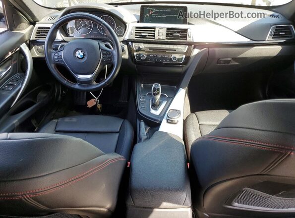 WBA8E9C57GK603880 2016 BMW 3 SERIES Black Widok deski rozdzielczej