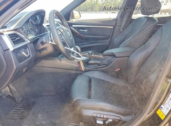 WBA8E9C59GK648738 2016 BMW 3 SERIES Black Սալոնի դիմացի տեսք