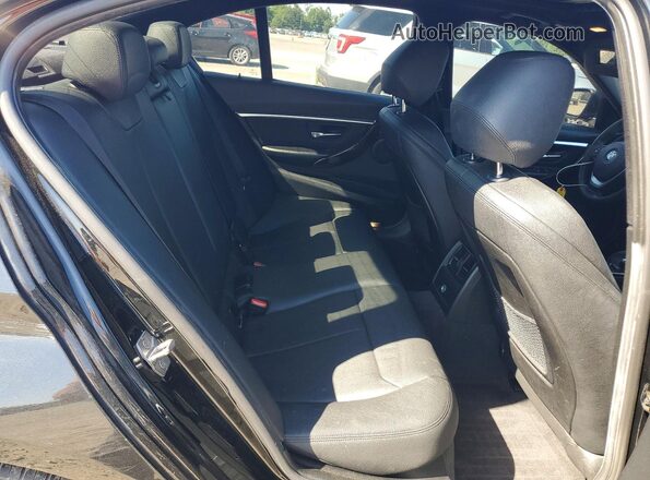 WBA8E9C59GK648738 2016 BMW 3 SERIES Black Հետևի նստատեղերի տեսք