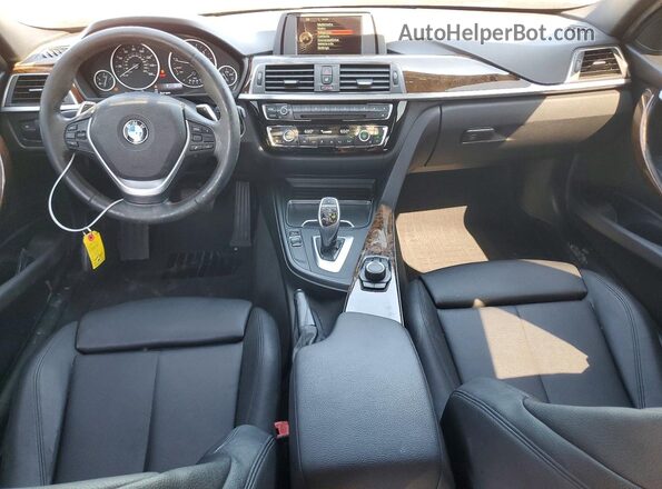 WBA8E9C59GK648738 2016 BMW 3 SERIES Black Առջևի վահանակի տեսք