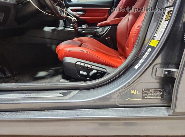 WBA8E9G52GNT46653 2016 BMW 3 SERIES Gray Widok komory silnika
