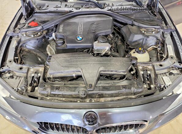 WBA8E9G52GNT46653 2016 BMW 3 SERIES Gray Widok wnętrza z tyłu