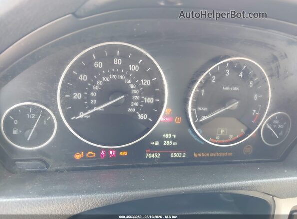 WBA8E9G52GNT47298 2016 BMW 3 SERIES Black უკანა სავარძლების ხედი