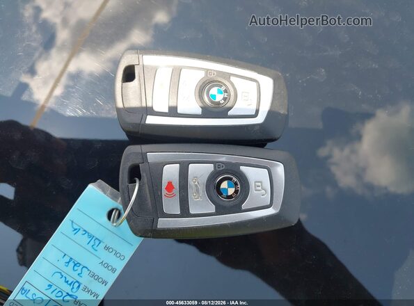 WBA8E9G52GNT47298 2016 BMW 3 SERIES Black წინა პანელის ხედი