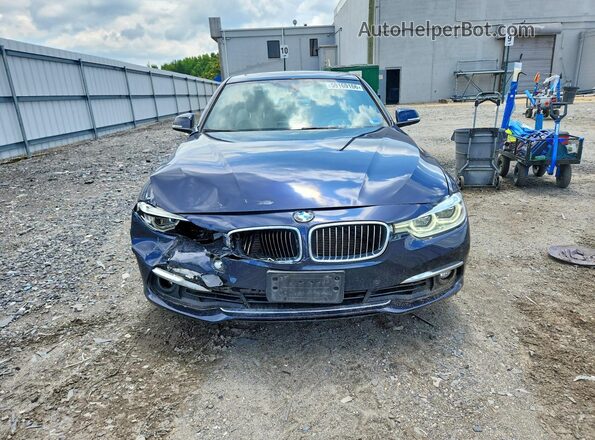 WBA8E9G53GNT46970 2016 BMW 3 SERIES Blue Դիմացի տեսք