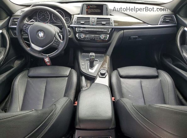 WBA8E9G54GNT42281 2016 BMW 3 SERIES Black Widok deski rozdzielczej
