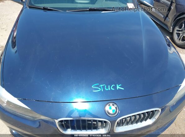 WBA8E9G54GNT44659 2016 BMW 3 SERIES Синий Вид сзади