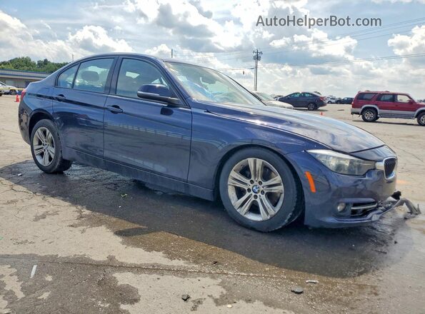 WBA8E9G54GNT44693 2016 BMW 3 SERIES Blue Front right