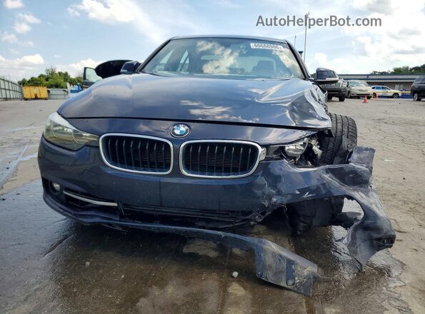 WBA8E9G54GNT44693 2016 BMW 3 SERIES Blue Front view