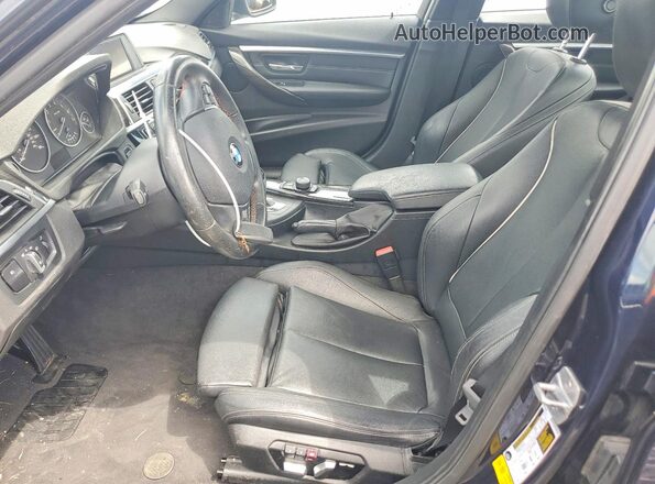WBA8E9G54GNT44693 2016 BMW 3 SERIES Blue Front interior view