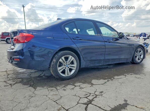WBA8E9G54GNT44693 2016 BMW 3 SERIES Blue Rear right