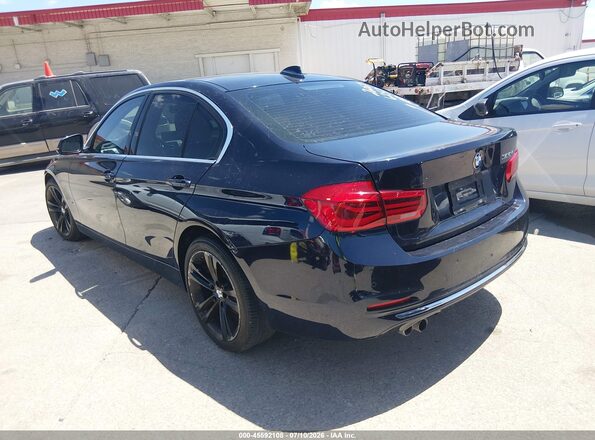 WBA8E9G55GNT45397 2016 BMW 3 SERIES Navy უკანა მარცხენა