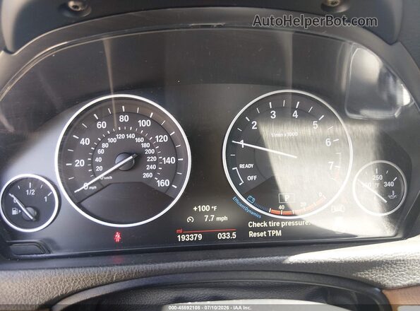 WBA8E9G55GNT45397 2016 BMW 3 SERIES Navy უკანა სავარძლების ხედი