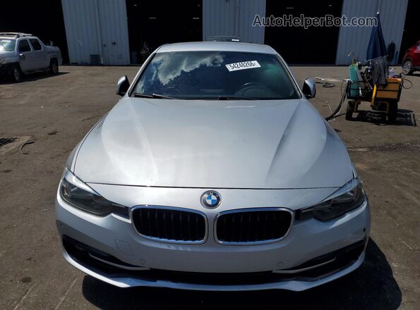 WBA8E9G56GNT85259 2016 BMW 3 SERIES Silver Widok z przodu