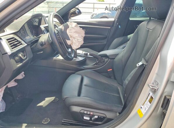 WBA8E9G56GNT85259 2016 BMW 3 SERIES Silver Widok wnętrza z przodu