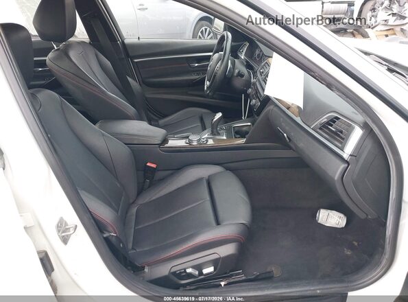 WBA8E9G56GNT86041 2016 BMW 3 SERIES White Вид салону спереду