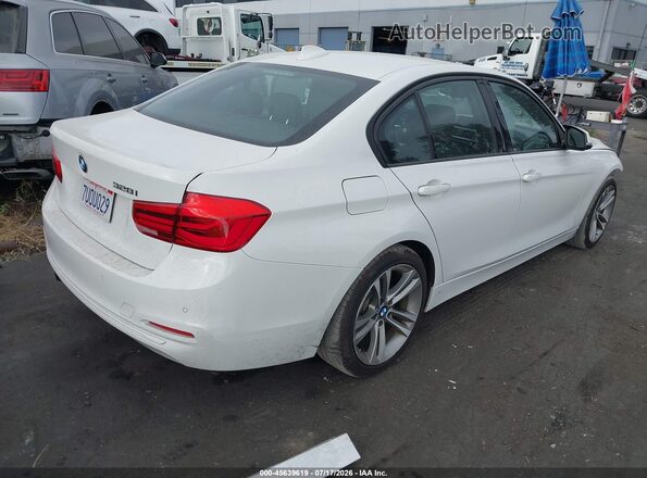 WBA8E9G56GNT86041 2016 BMW 3 SERIES White Задня права чверть