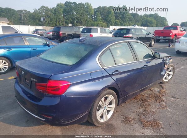 WBA8E9G57GNU29348 2016 BMW 3 SERIES Blue Հետևի աջ