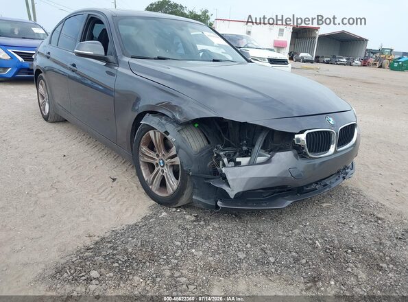 WBA8E9G57GNU30077 2016 BMW 3 SERIES Gray წინა ხედი