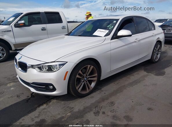 WBA8E9G58GNT87790 2016 BMW 3 SERIES White Vista tres cuartos delantera izquierda