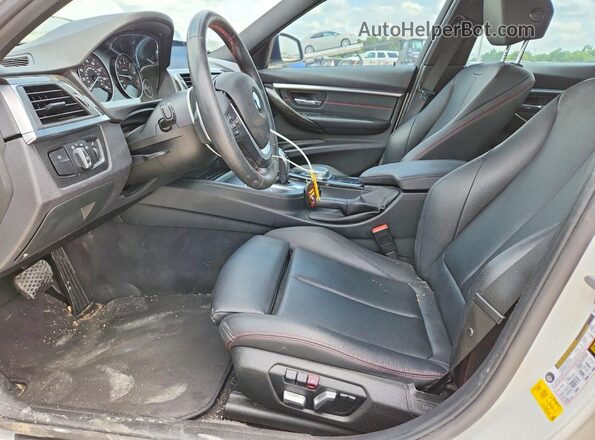 WBA8E9G59GNU30615 2016 BMW 3 SERIES White Вид салону спереду