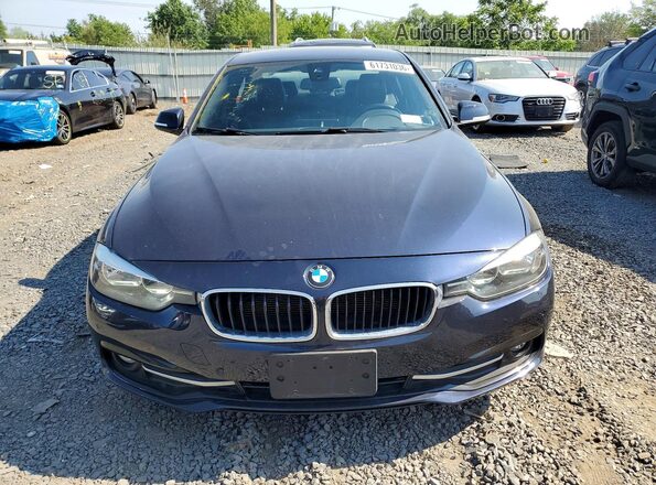WBA8F1C52GK438464 2016 BMW 3 SERIES Blue წინა ხედი