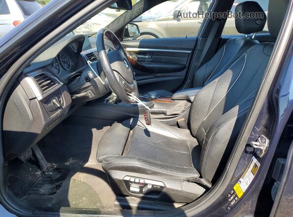 WBA8F1C52GK438464 2016 BMW 3 SERIES Blue წინა სალონის ხედი