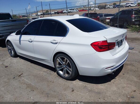 WBA8F1C55JK898371 2018 BMW 3 SERIES White Rear left