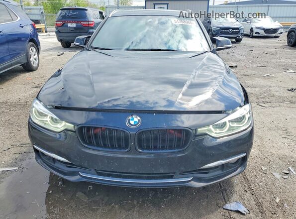WBA8G5C56GK753000 2016 BMW 3 SERIES Black Front view