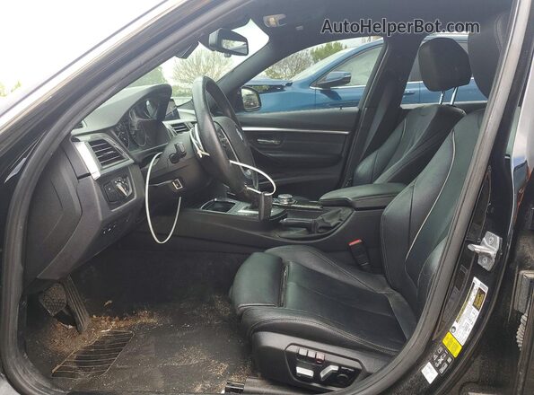 WBA8G5C56GK753000 2016 BMW 3 SERIES Black Front interior view