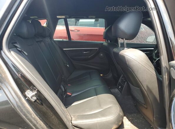 WBA8G5C56GK753000 2016 BMW 3 SERIES Black Rear seats view