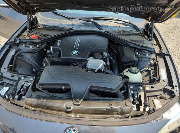WBA8G5C59GK442841 2016 BMW 3 SERIES Gray Вид задньої частини салону